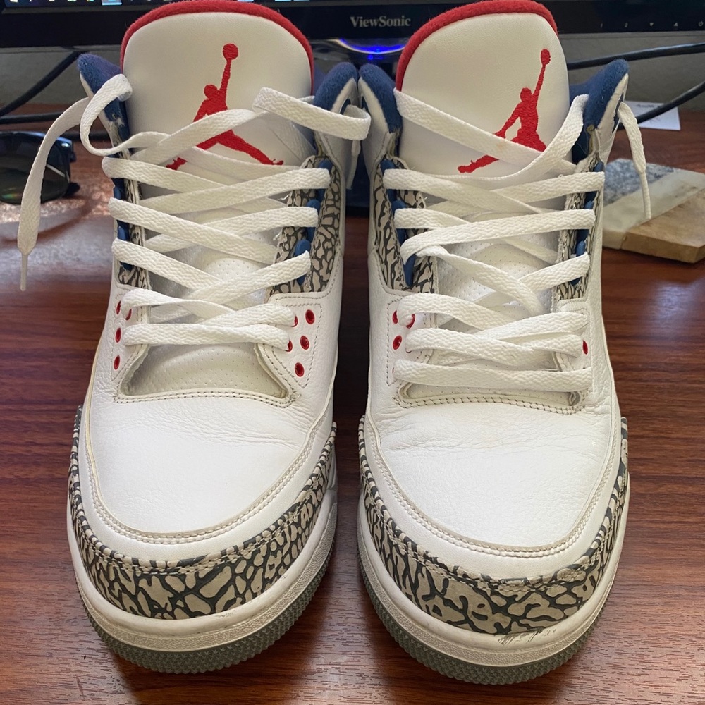 Air Jordan Retro 3 OG ‘True Blue’ 2016 sz 13